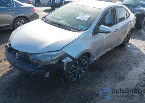 2018 Toyota Corolla Se from USA, damaged, VIN 2T1BURHE4JC035178